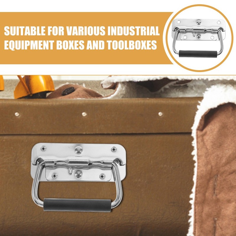 2pcs Industrial Grade Foldable Handles For Equipment Cases And Toolboxes gallery