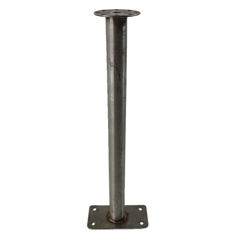 Stainless Steel Support Bracket 13-1/4″ Tall 1″ Dia Tube Industrial DIY Mount