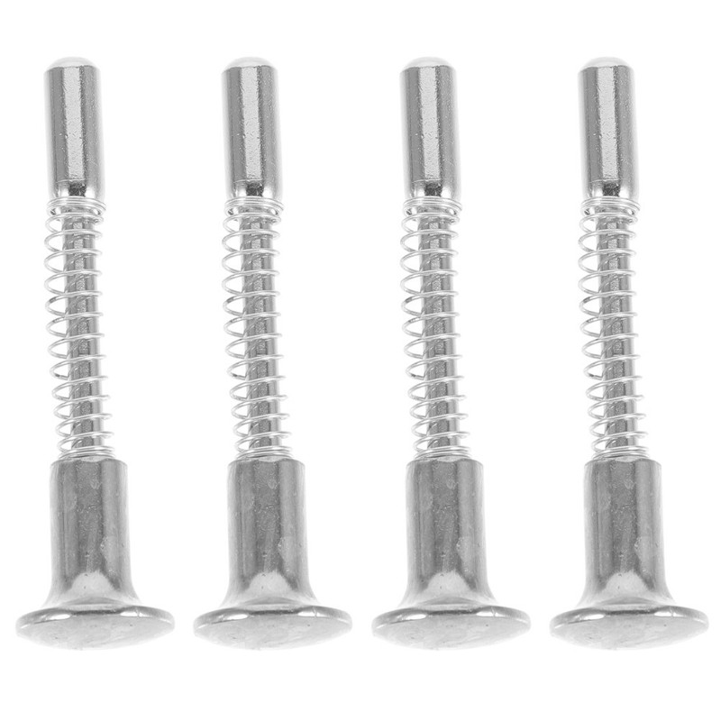 4Pcs Practical Iron Spring Locking Pins for Baby Bed Fastening