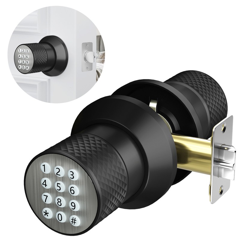 Smart Door Lock Keyless Password Electronic Keypad Touch Entry Knob Deadbolt US