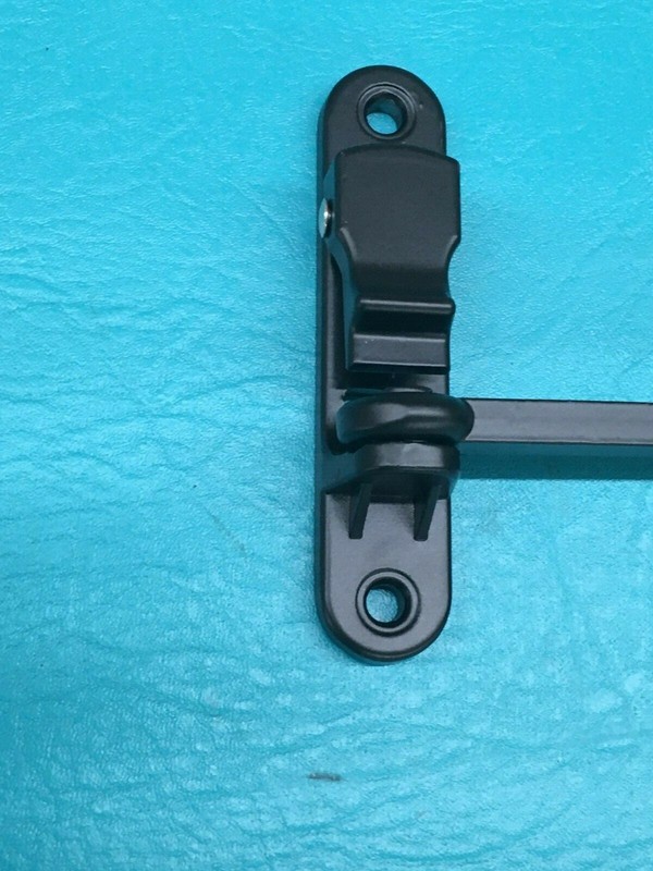 10" Aluminum Hook & Keeper Type Spring Loaded Door Hold Latch Catch Trailer RV gallery