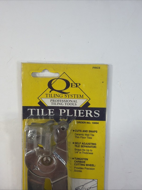 QEP Pro Installation Pliers - Tile Leveling System New Old Stock. gallery