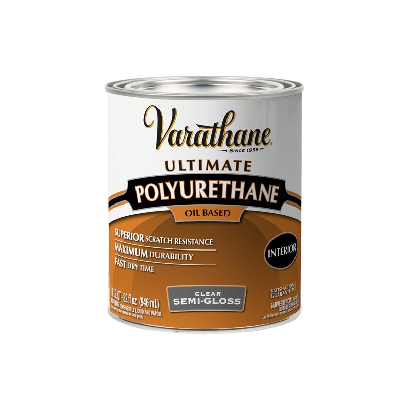 Oil-Based Ultimate Polyurethane, Quart, Semi-Gloss Finish