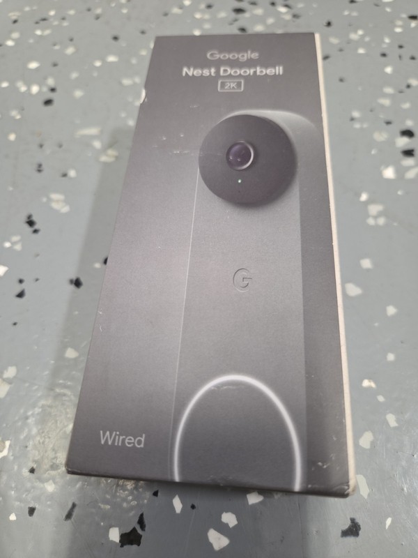 Google Nest Doorbell 2K Wired (3rg Generation) Hazel with Gemini GA09968-US
