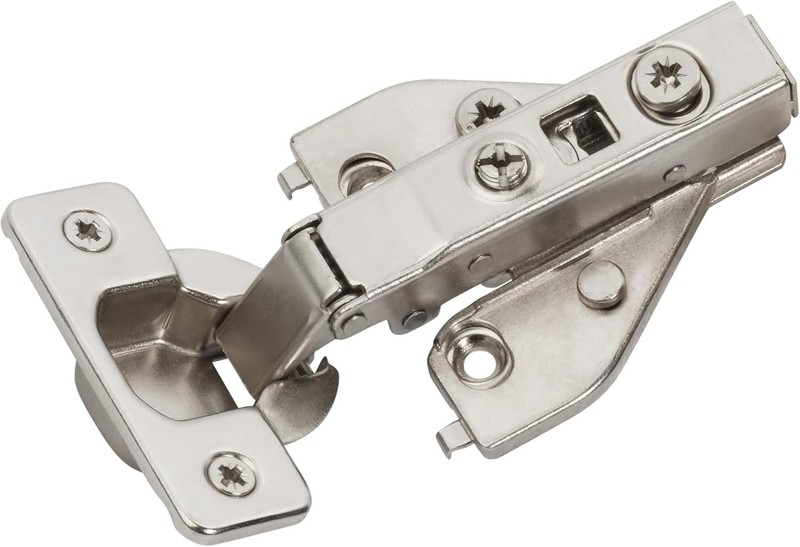 Hinge Full Overlay Euro Concealed 2 Pack 105-degree 3-Way Face Frame Cabinet