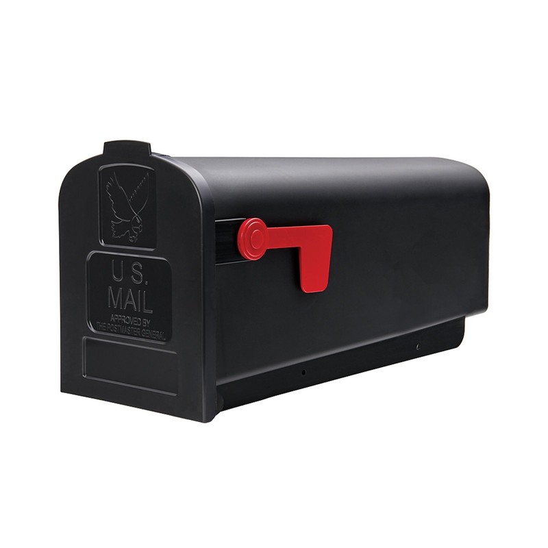 Architectural Mailboxes Parsons™ Rust-Proof Plastic Post Mounted Mail Box for Ou