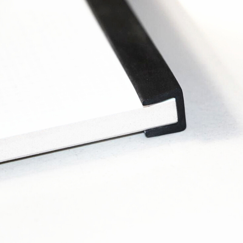 Edging Protection Frame Profile Rubber Trim Seal Flat Round U Shaped Slot 1-12mm gallery
