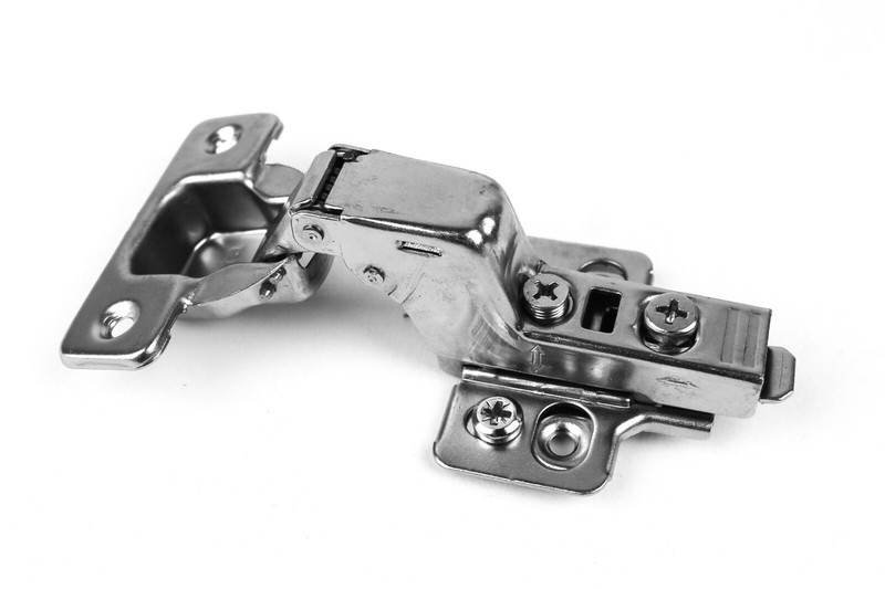 (30 Pieces) Soft Closing Frameless Inset Cabinet Door Hinges with Screws