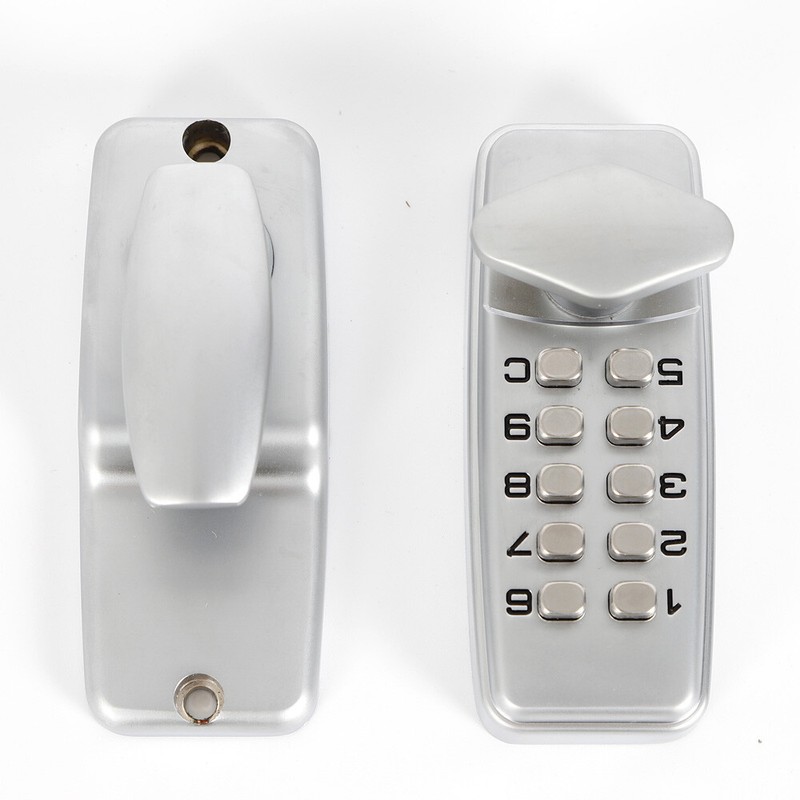 Mechanical Door Lock Keyless Knob Keypad Digital Password Security Combination gallery