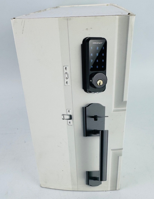 Smart Lock, Smonet Touchscreen Keypad Deadbolt, Keyless Door Entry For Exterior gallery