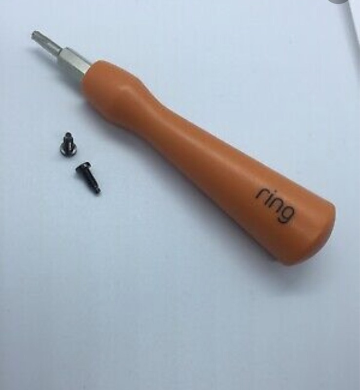 Ring Video Doorbell 1 2 3 Screwdriver With Security Screws spare Parts AUTHENTIC