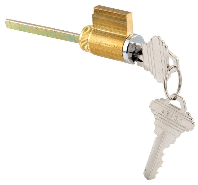 E 2103 Cylinder Lock 11/4 In. Schlage Shaped Keys single Pack