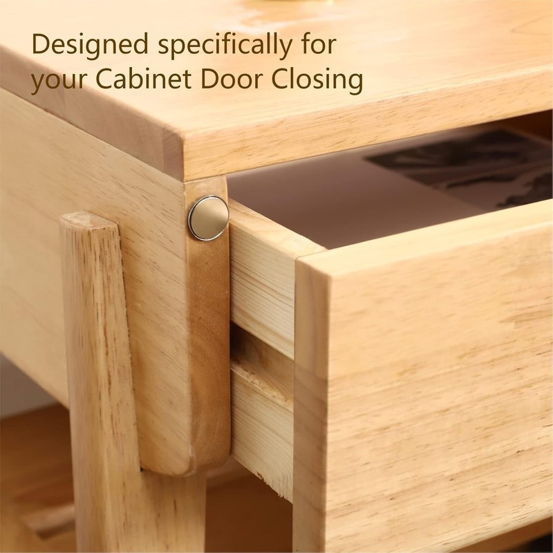 Durable Magnetic Drawer Latches - 4 Pack Ultra Thin Stainless Steel for Cabinets gallery