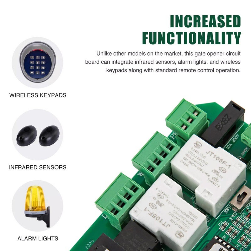 Control Board for AC Sliding Gate Opener PCB Circuit Control Board 2025 USA gallery