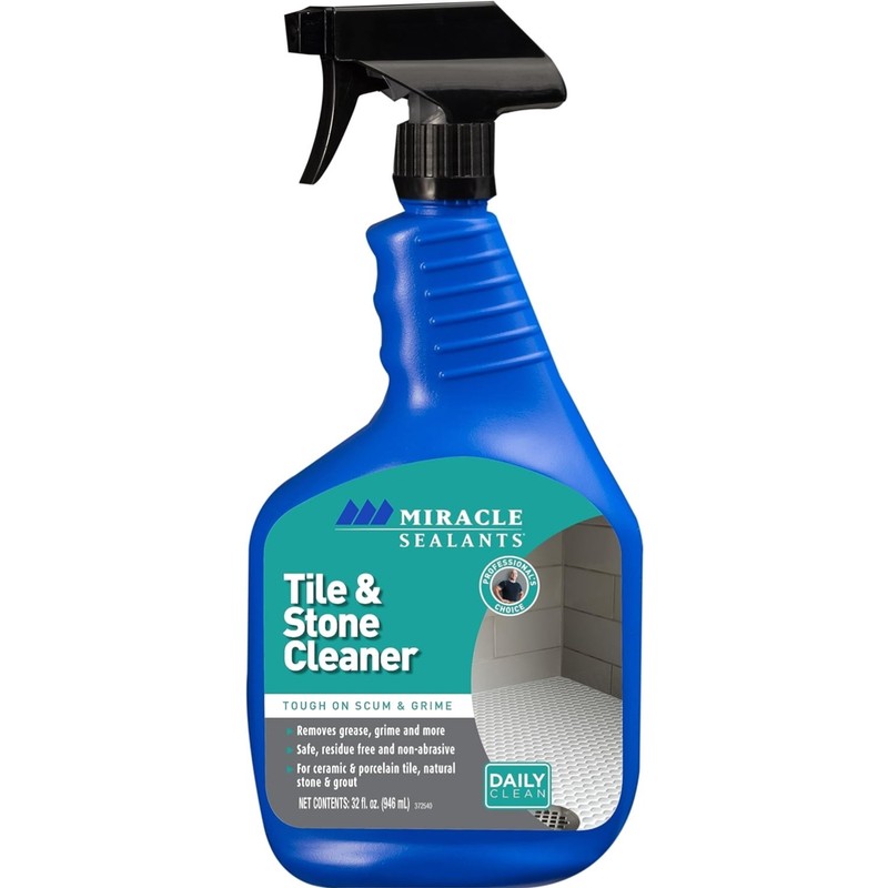 Tile & Stone Cleaner Concentrate for Natural Stone, Tile & Grout, 32 oz