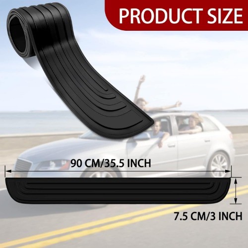 Rear Bumper Protector, Self-contained Viscose Natural Rubber M Size: 2.75*35.4 gallery