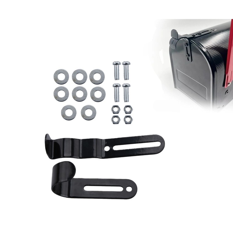 Mailbox Latch Handle Door Repair Replacement Set with Fasteners and Screwdriver gallery