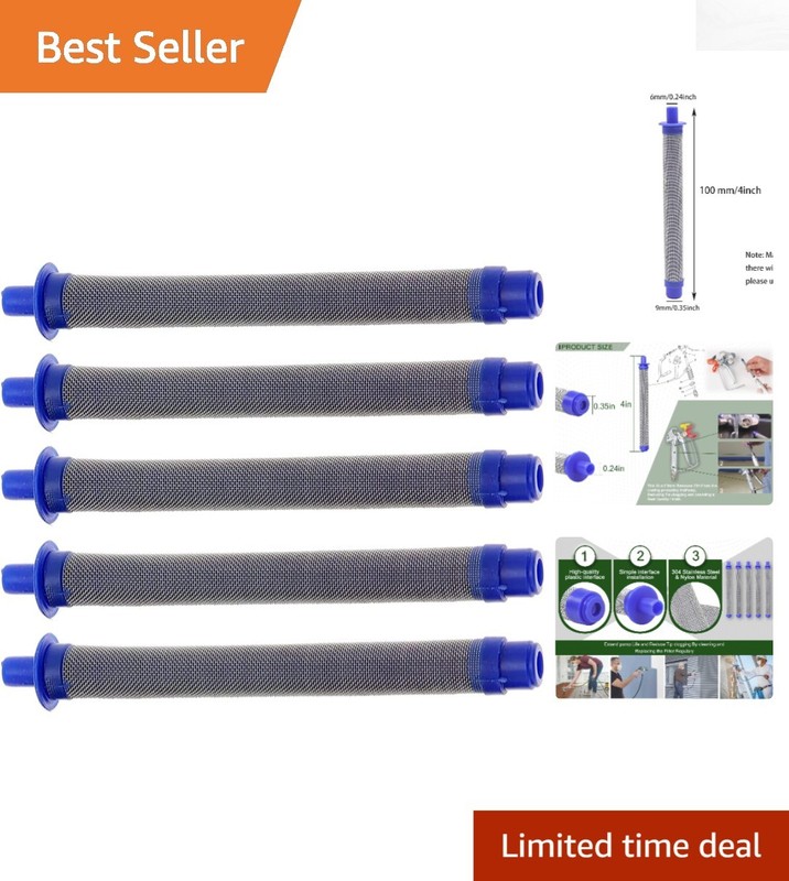 60 Mesh Airless Spray Gun Filter Compatible with SG Series Models