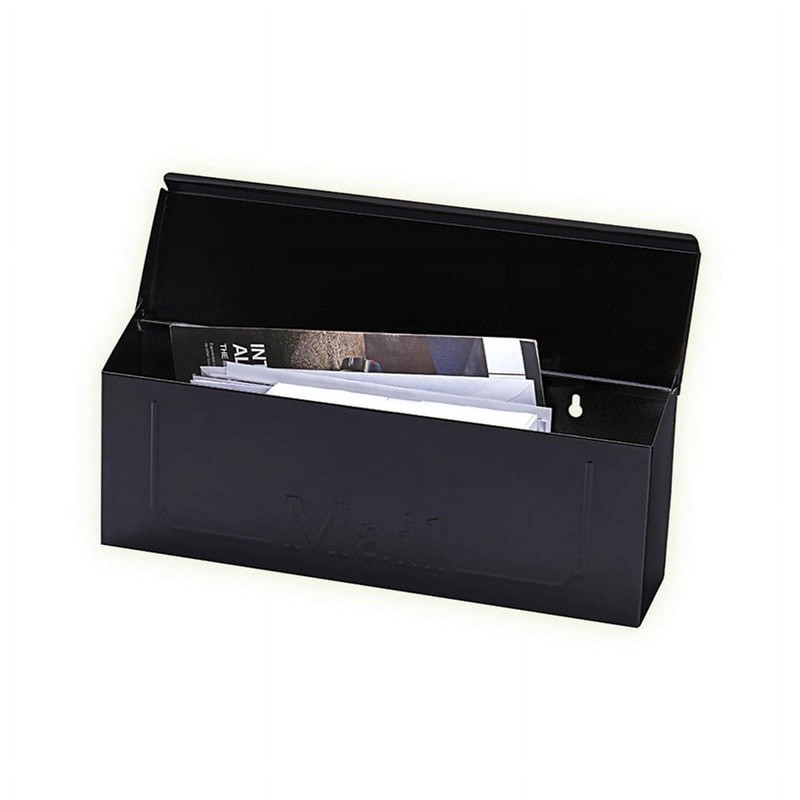 Wall Mount Mailbox Galvanized Steel Rust Resistant Easy Install Small Capacity gallery