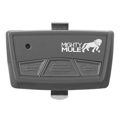 Mighty Mule MMT103 Button Remote Transmitter, Programmable, For Gate & Garage