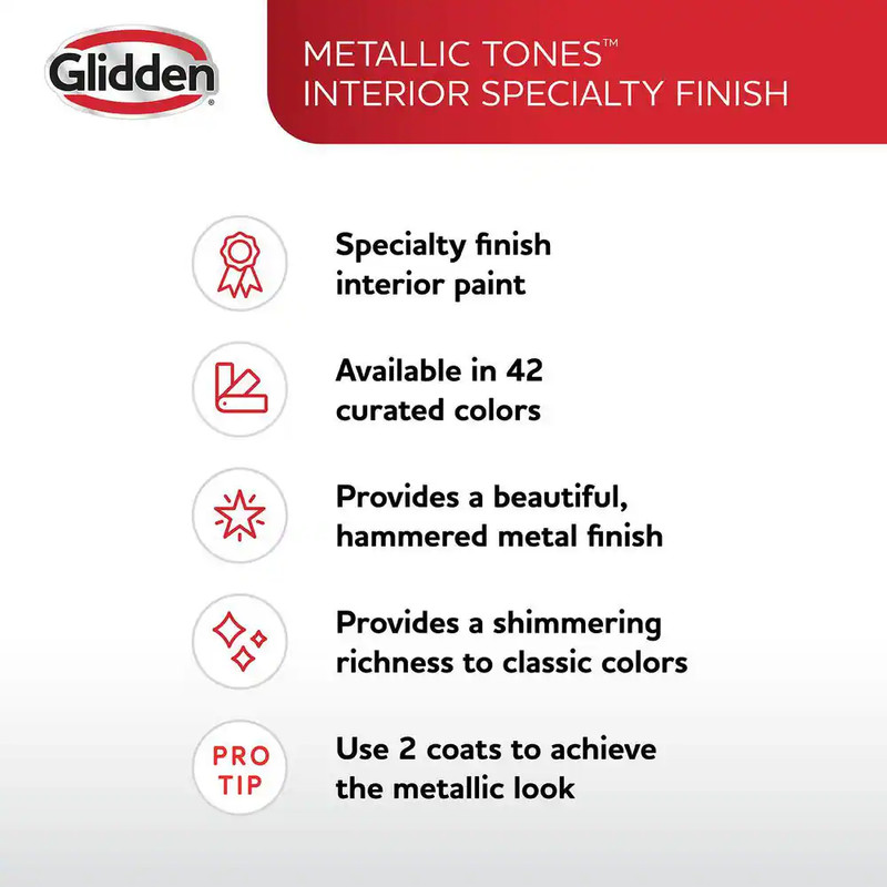 1 Gal. Gold Metallic Interior Specialty Finish gallery