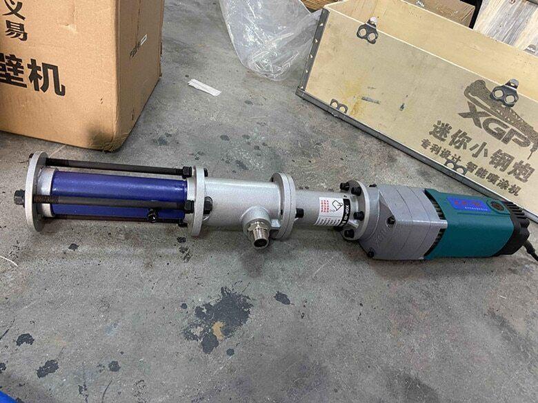 2200W Portable Paint Spraying Machine Putty Fireproof Coat Mortar Exterior Wall gallery