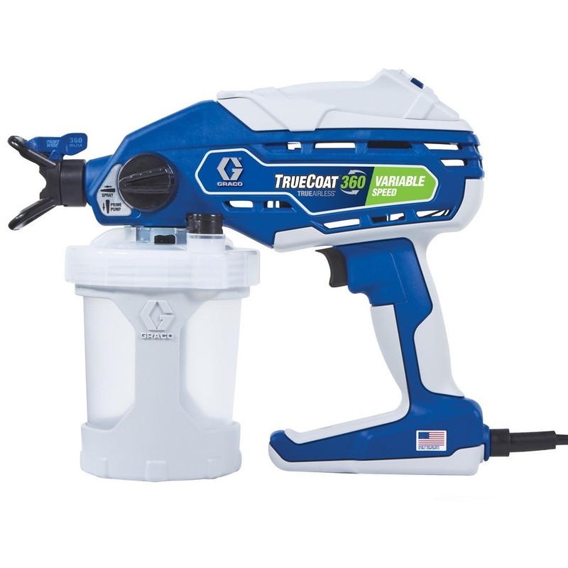 Graco TrueCoat 360 Variable Speed Handheld Airless Paint Sprayer – 26D283