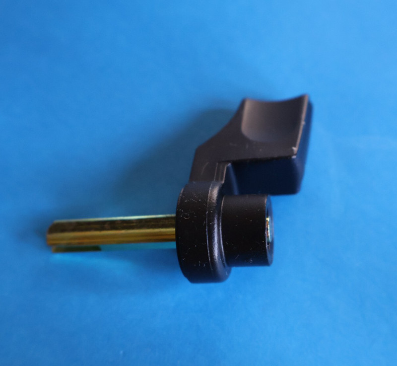 NEW Pella Thumb Turn Latch Lock for Interior Sliding Door Handle BLACK