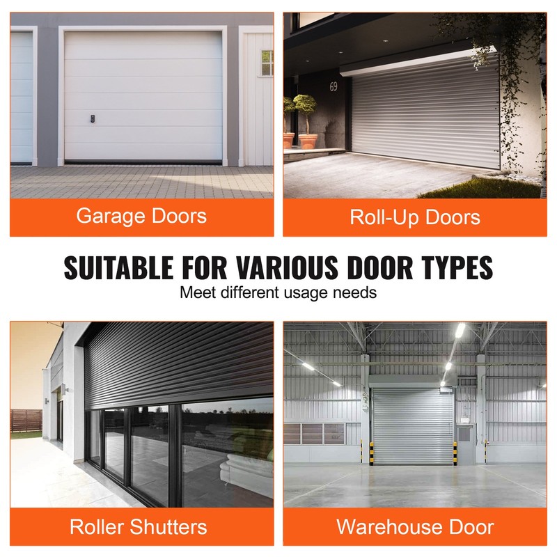 Garage Door Seals Bottom Rubber Weather Stripping 16ft 5/16 inch T-end gallery
