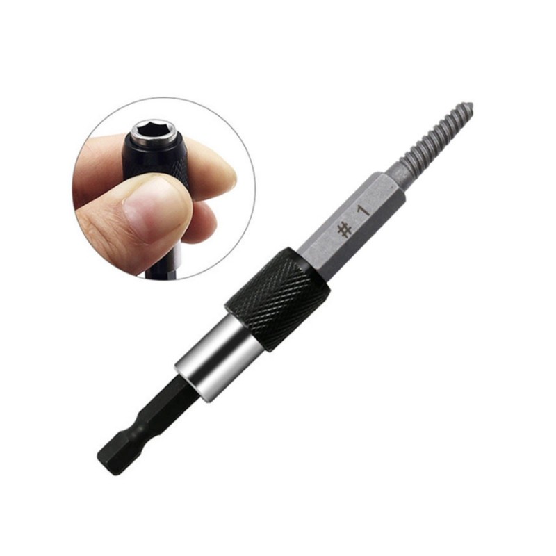 Stud Screw Extractor Remover For Hex Shank Design Fit 5-7mm (#1), 6-8mm (#2) gallery