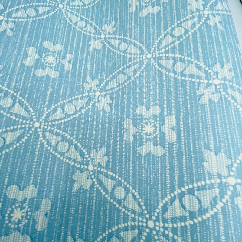 Brunschwig & Fils Rittenhouse 1905 Replica Wallpaper Blue White 20.5" W 11 Yds gallery