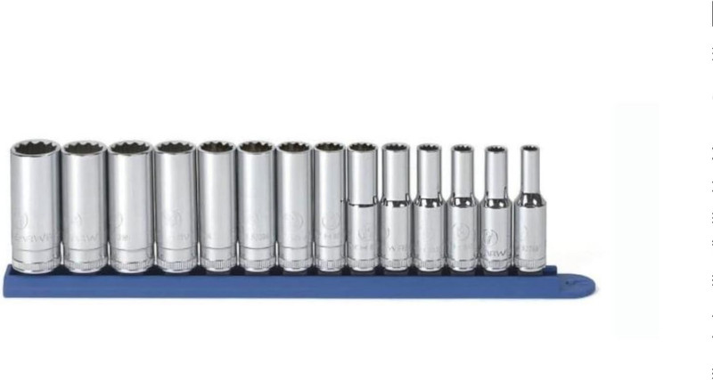 14 Pc. 3/8″ Drive 12 Pt. Deep Socket Set, Metric – 80562