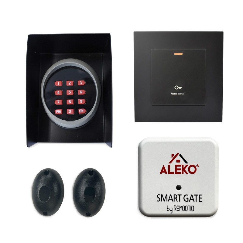 ALEKO ACC5 Accessory Kit for Aleko Gate Openers (Includes LM102, LM147, Black