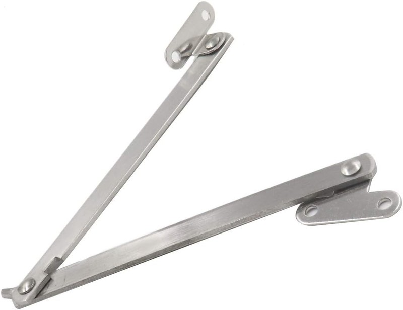 Folding Support Hinge Rotatable Furniture Lid Stay - Pack of 6pcs gallery