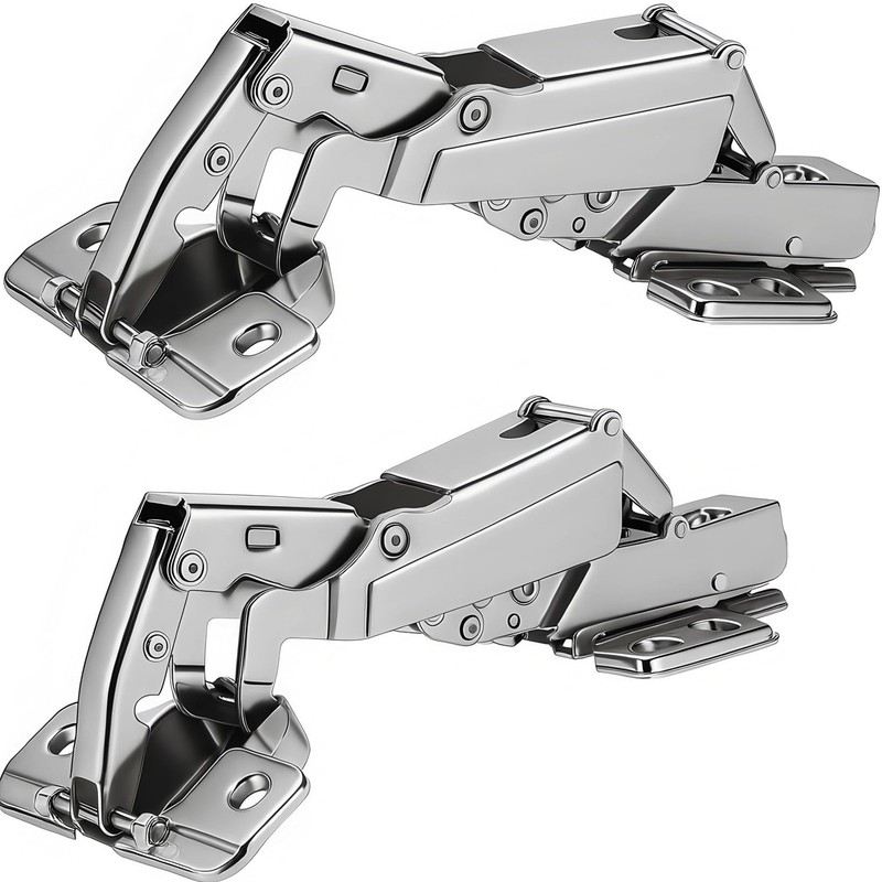 175 Degree Hinges Frameless Cabinet Doors Hinges 48mm Concealed Hydraulic Adj…