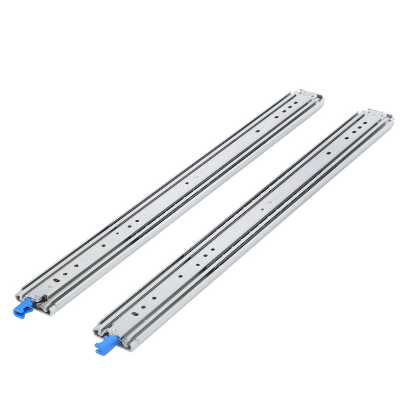 500lb 30" Locking Drawer Slides - Heavy Duty Full Extension Ball Bearing gallery