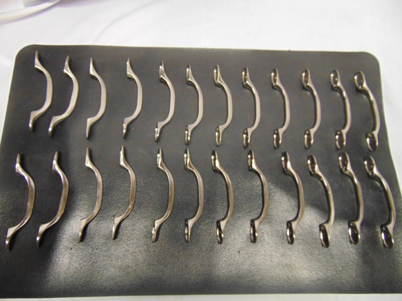 24 Old Style stainless steel pull knobs 5″ tall for Vanities laundry Kitchen