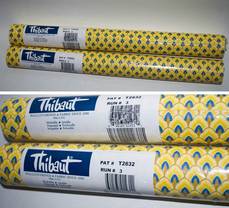 Thibaut Wallpaper Double Rolls Assorted Patterns (Lot of 4.) gallery