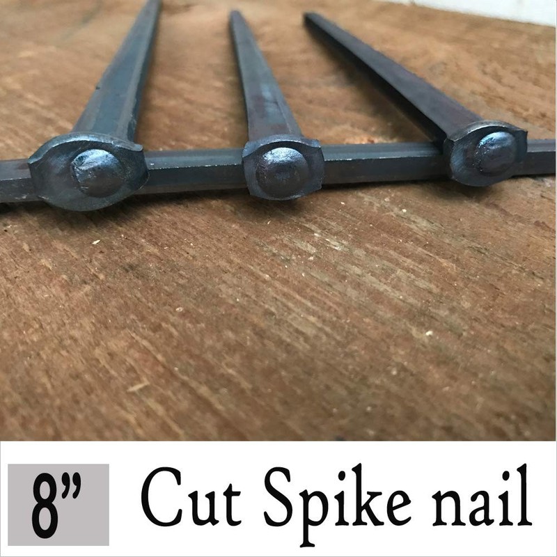 5 PCS 8 Inch Steel Square Common Rose Head STANDARD80d Nails Fasteners gallery