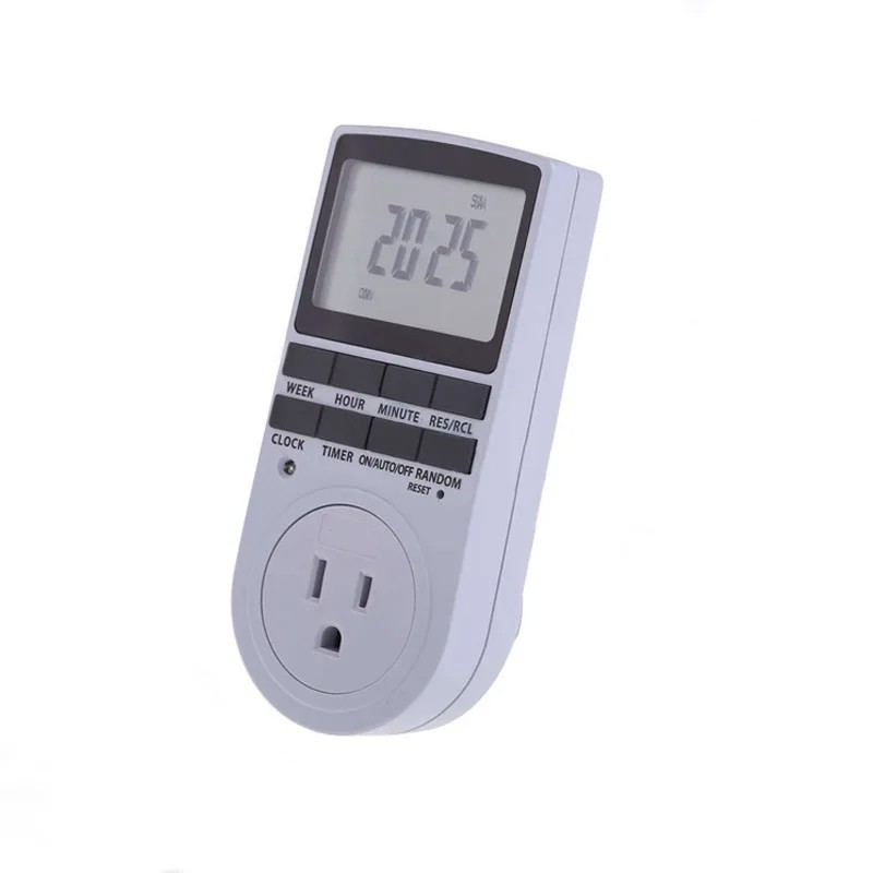 Digital Timer Outlet 24H Cyclic Programmable Switch Plug. gallery