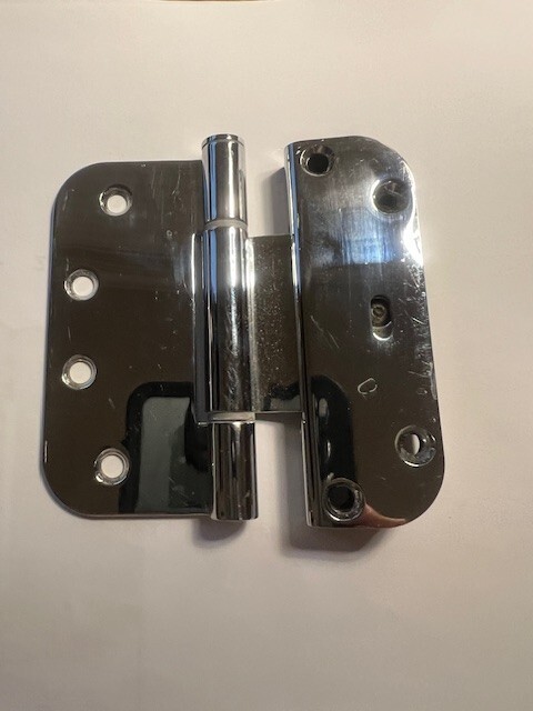 Adjustable Door Hinge-Ashland Horizontal 4×4 Guide 2D V400 antique nickel