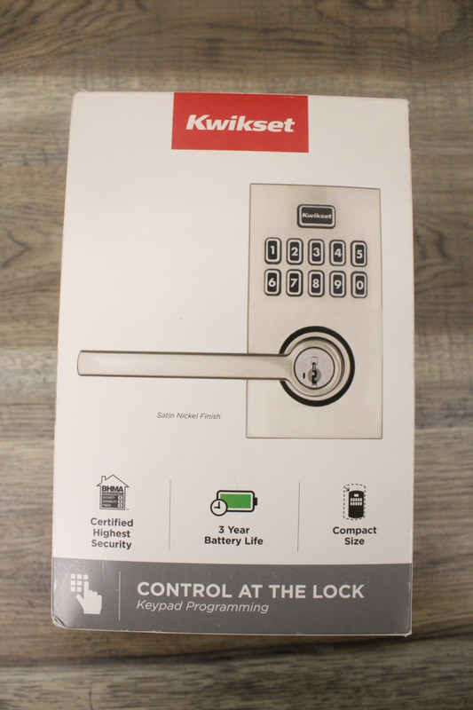 Kwikset SmartCode 917 Keypad/Keyless Satin Nickel Deadbolt Lock