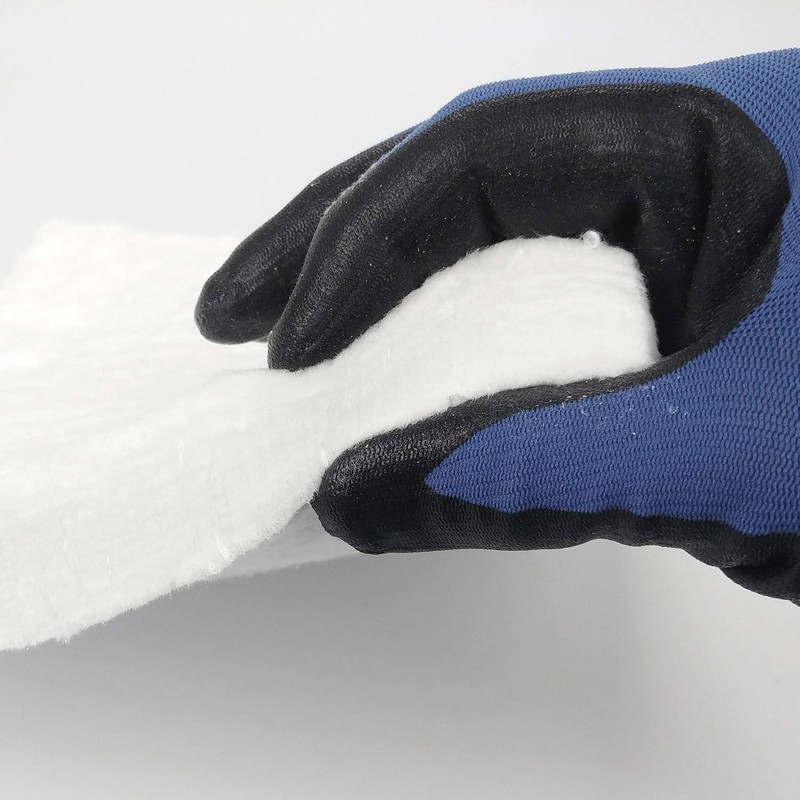 Advanced Ceramic Fiber Insulation 1" Thick, 48" x 16" for High-Heat Applications gallery