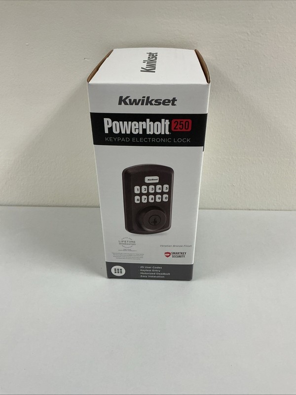 *Kwikset Powerbolt 250 10-Button Keypad Venetian Bronze Finish gallery