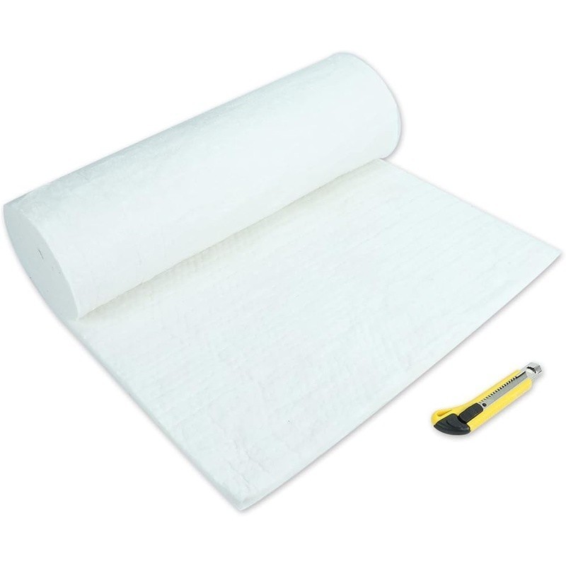 High Temperature Resistant Ceramic Fiber Blanket Insulation & Fireproofing 2400F