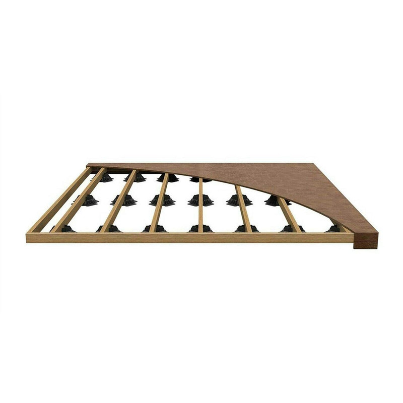Instant Foundation Block Deck Support System for 4" X 4" Posts and 2" Joists gallery