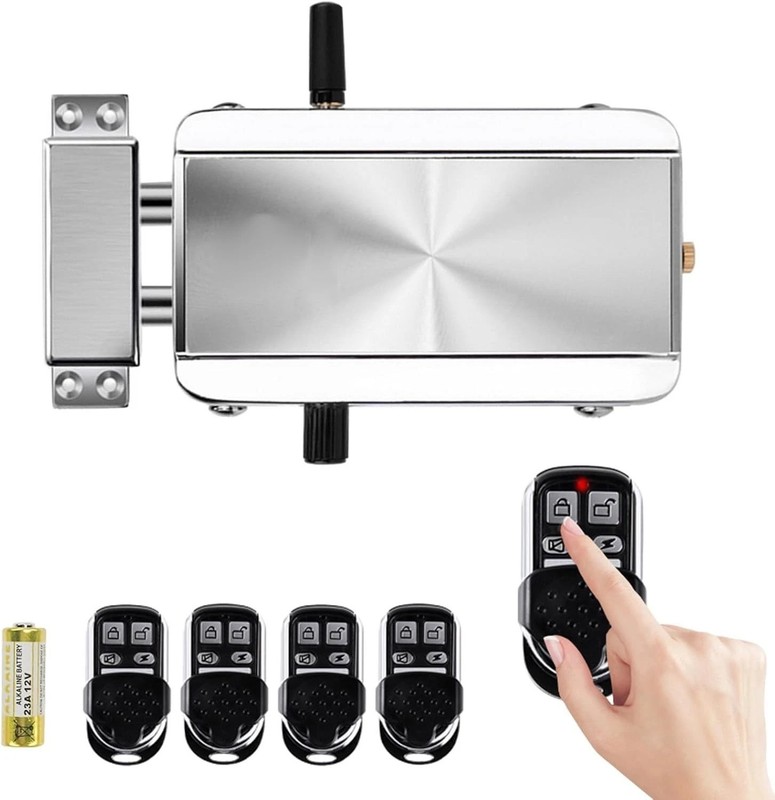 Remote Control Electronic Intelligent Door Lock, Smart Wireless,Electronic De... gallery
