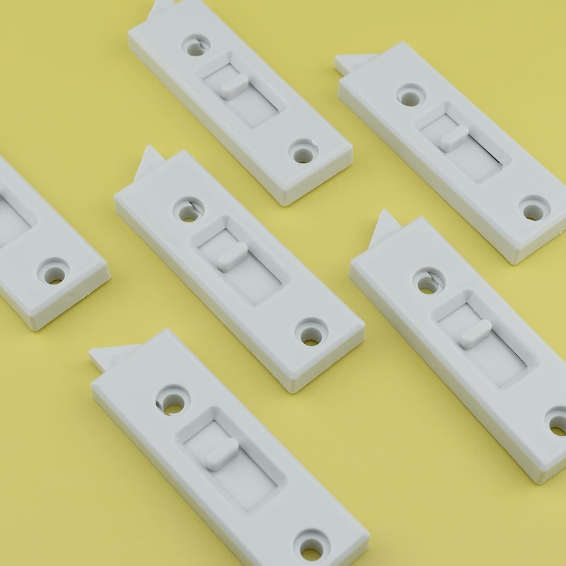 8 Pcs Window Latch Locks Spring Loaded Window Tilt Latch Replacement Part by ,Vi gallery