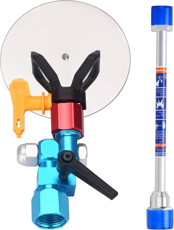 Airless Spray Gun Guide Accessory Tool W/ 517 Tip 10 Inch Airless Extension Tool