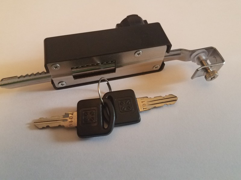3 digit Combination Ratcheting Lock For Showcase Sliding Glass Door DL-BK470 gallery